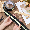 5M PVC Safety Mark Reflective Tape Crystal Color Lattice Reflective Film DIY-WH0308-652A-3