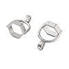 Non-Tarnish 304 Stainless Steel Bead Cap Bails STAS-L082-016P-2