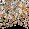 114Pcs Transparent Electroplate Glass Beads GLAA-PA0001-17A-6