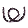 Faceted Glass Round Beads Strands X-GF6mmC03-1-3