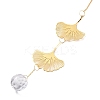 Faceted Glass Sun Catcher Pendant Decorations AJEW-A037-08G-2