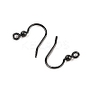 Hypoallergenic Bioceramics Zirconia Ceramic Earring Hooks EJEW-C111-09F-2