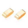 Brass Slide Charms/Slider Beads KK-N231-364-2