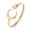304 Stainless Steel Cuff Bangles for Women LS-BJEW-Z157-01G-02-2