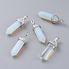 Opalite Double Terminated Pointed Pendants G-XCP0001-38-1