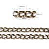 Iron Double Link Chains CHD005Y-AB-2