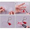 Acrylic Photo Frame Keychain DIY-SZ0001-51-3