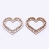 Unfinished Natural Wood Linking Rings LS-WOOD-WH0103-78-1