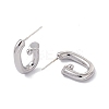 Rack Plating Alloy Stud Earring Findings LS-FIND-I030-15P-1