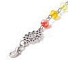 Chakra Theme Sun Catcher Pendant Decorations HJEW-JM00669-4