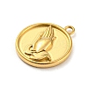 304 Stainless Steel Pendants LS-STAS-C082-04G-2