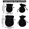 20Pcs 2 Styles Gourd Velvet Bags TP-BBC0001-02C-2