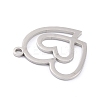 Non-Tarnish 201 Stainless Steel Pendants LS-STAS-K003-03P-3
