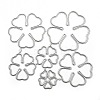 Clover Carbon Steel Cutting Dies Stencils LS-DIY-R079-002-2