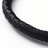 Unisex Braided Leather Cord Bracelets BJEW-JB04941-02-2
