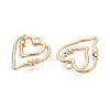 Brass Micro Pave Cubic Zirconia Pendants KK-T073-35G-3