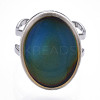 Oval Mood Ring RJEW-T025-02P-2