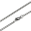 201 Stainless Steel Messianic Star of David Pendant Box Chain Necklaces LS-NJEW-M010-03P-3