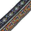 Ethnic style Embroidery Polyester Ribbons OCOR-WH0067-37A-1