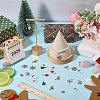 72Pcs 9 Styles Christmas Theme Alloy Enamel Pendants ENAM-CA0001-89-5