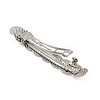 Twist Alloy with Iron Clip Hair Barrettes PHAR-G014-04P-3