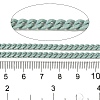 Spray Painted 304 Stainless Steel Curb Chains STAS-B067-05B-01-2