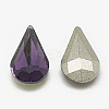 Pointed Back Glass Rhinestone Cabochons RGLA-T082-6x10mm-16-2