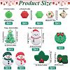 10 Styles Food Grade Eco-Friendly Silicone Beads SIL-SC0002-19-2