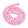 Synthetic Moonstone Beads Strands G-E573-02A-15-3