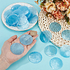 Dyed Natural Capiz Shell Connector Charms LS-FIND-WH0816-016E-3