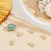 6Pcs Rack Plating Brass Enamel Pendants KK-BBC0017-66-2