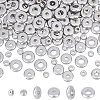 180Pcs 3 Style 304 Stainless Steel Spacer Beads STAS-DC0002-18-1