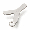 Non-Tarnish 201 Stainless Steel Charms X-STAS-C021-06P-Y-3