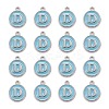 Platinum Plated Alloy Enamel Charms LS-X-ENAM-S118-04D-P-2