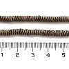 Electroplated Synthetic Non-magnetic Hematite Beads Strands G-H020-M01-17-4