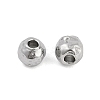 Anti-Tarnish Textured 316 Surgical Stainless Steel Beads STAS-M106-01C-P-3