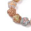 Painted Glass Beads Strands GLAA-B037-12D-12D-3