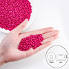 6/0 Baking Paint Glass Seed Beads SEED-OL0002-09-4mm-06-3