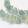 Rough Raw Natural Aquamarine Beads Strands G-K202-33B-3
