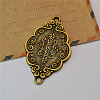 Tibetan Style Retro Alloy Links LS-PALLOY-TAC0014-21AB-1