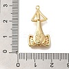 Brass Micro Pave Clear Cubic Zirconia Fold Over Clasps KK-K389-128G-3