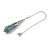 Natural Amazonite Pointed Dowsing Pendulum Big Pendants G-H285-06P-A31-4