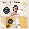 Polyester Wall-Mounted Jewelry Hanging Rolls AJEW-WH20002-23A-5