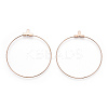 304 Stainless Steel Pendants STAS-T031-20-35mm-RG-3
