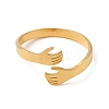 304 Stainless Steel Cuff Rings RJEW-G299-04G-2