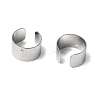 304 Stainless Steel Ear Cuff Findings STAS-G379-01P-2