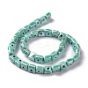 Handmade Porcelain Ceramic Beads Strands LAMP-B021-06I-3