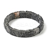Natural Map Stone Beads Stretch Bracelets for Women Men BJEW-C097-06-10-2