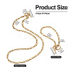 Yilisi 8Pcs 8 Style 304 Stainless Steel Figaro Chains Necklaces and Bracelets SJEW-YS0001-02-3