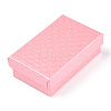 Rhombus Textured Cardboard Jewelry Boxes CBOX-T006-02E-3